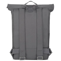 "ROBIN" újrahasznosított nagyméretű rolltop hátizsák, antracit, Johnny Urban