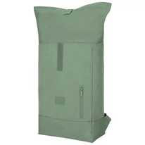 "ROBIN" újrahasznosított nagyméretű rolltop hátizsák, pasztell zöld, Johnny Urban