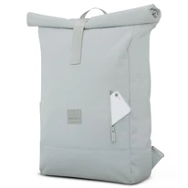 "ROBIN" újrahasznosított nagyméretű rolltop hátizsák, szürke, Johnny Urban