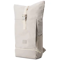 "ALLEN" újrahasznosított közepes méretű rolltop hátizsák, homokszínű, Johnny Urban