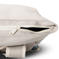 "ALLEN" újrahasznosított közepes méretű rolltop hátizsák, homokszínű, Johnny Urban