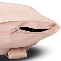 "ALLEN" újrahasznosított közepes méretű rolltop hátizsák, rózsaszín, Johnny Urban