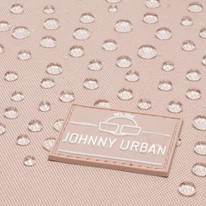 "ALLEN" újrahasznosított közepes méretű rolltop hátizsák, rózsaszín, Johnny Urban