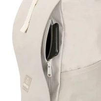 "ALLEN" újrahasznosított nagyméretű rolltop hátizsák, homokszínű, Johnny Urban
