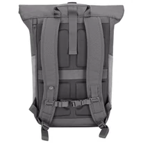 "ALLEN" újrahasznosított nagyméretű rolltop hátizsák, antracit, Johnny Urban