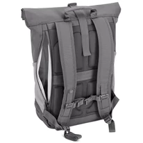 "ALLEN" újrahasznosított nagyméretű rolltop hátizsák, antracit, Johnny Urban