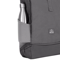 "ALLEN" újrahasznosított nagyméretű rolltop hátizsák, antracit, Johnny Urban