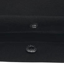 "EMIL" újrahasznosított nagyméretű rolltop hátizsák, fekete, Johnny Urban