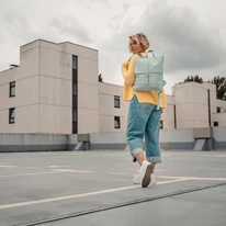 "MIA" újrahasznosított hátizsák, mentazöld, Johnny Urban