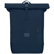 "ROBIN" újrahasznosított nagyméretű rolltop hátizsák, mélykék, Johnny Urban