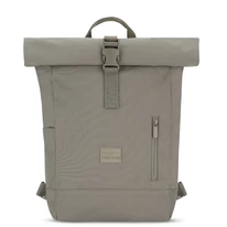 "ROBIN" újrahasznosított kisméretű rolltop hátizsák, sivatagi szürke, Johnny Urban