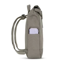 "ROBIN" újrahasznosított kisméretű rolltop hátizsák, sivatagi szürke, Johnny Urban
