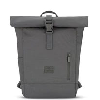 "ROBIN" újrahasznosított kisméretű rolltop hátizsák, antracit, Johnny Urban