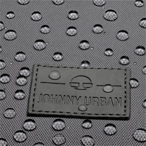 "ROBIN" újrahasznosított kisméretű rolltop hátizsák, antracit, Johnny Urban