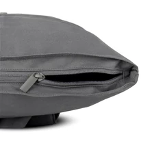 "ROBIN" újrahasznosított közepes méretű rolltop hátizsák, antracit, Johnny Urban