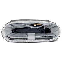 "ROBIN" újrahasznosított közepes méretű rolltop hátizsák, antracit, Johnny Urban