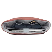 "ROBIN" újrahasznosított közepes méretű rolltop hátizsák, téglavörös, Johnny Urban
