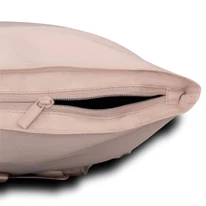 "ROBIN" újrahasznosított közepes méretű rolltop hátizsák, púder rózsaszín, Johnny Urban