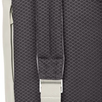 "Ryan" újrahasznosított rolltop hátizsák, homokszín-szürke Johnny Urban