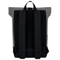 "Ryan" újrahasznosított rolltop hátizsák, szürke-menta, Johnny Urban