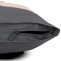 "Ryan" újrahasznosított rolltop hátizsák, szürke-rózsaszín, Johnny Urban