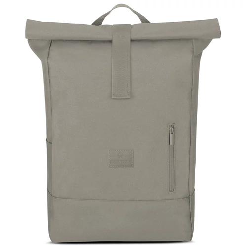 "ROBIN" újrahasznosított nagyméretű rolltop hátizsák, sivatagi szürke, Johnny Urban